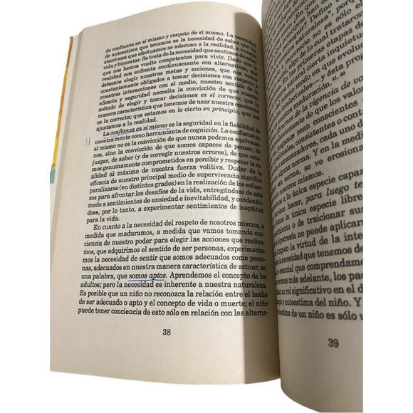 EL RESPETO HACIA UNO MISMO: COMO VENCER EL TEMOR By Nathaniel Branden Spanish Ed - Picture 10 of 10